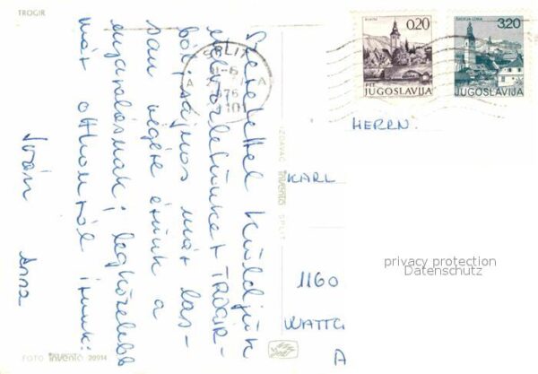 Trogir Trau Fliegeraufnahme – Bild 2