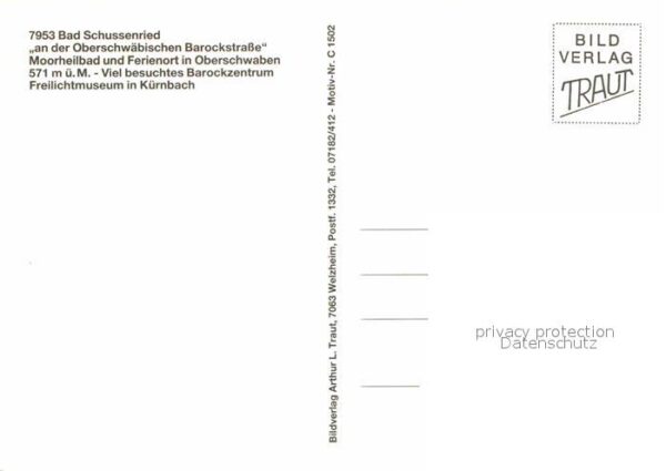 Bad Schussenried Törle St Magnuskirche Bibliothekensaal – Bild 2