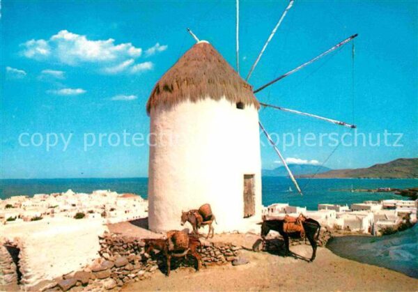 Mykonos Die Windmühle