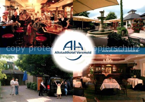 Versmold Altstadthotel Versmold Bar Gastraum