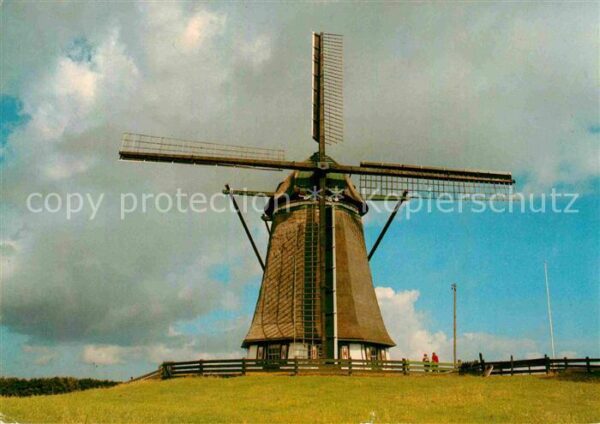 Texel Poldermolen Het Noorden