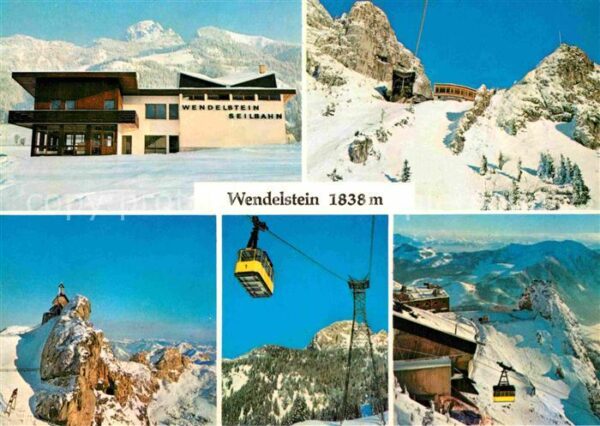 Wendelstein Berg Talstation Wendelstein Kirchlein Seilst
