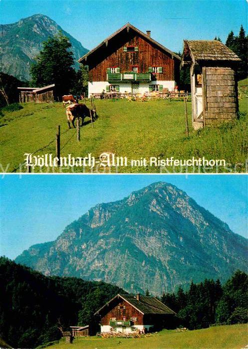 Schneizlreuth Höllenbach Alm mit Ristfeuchthorn