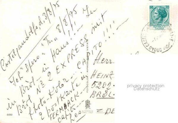 Castel Gandolfo Lago Olimpico Details – Bild 2