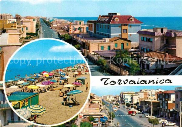 Torvaianica Teilansichten Strand