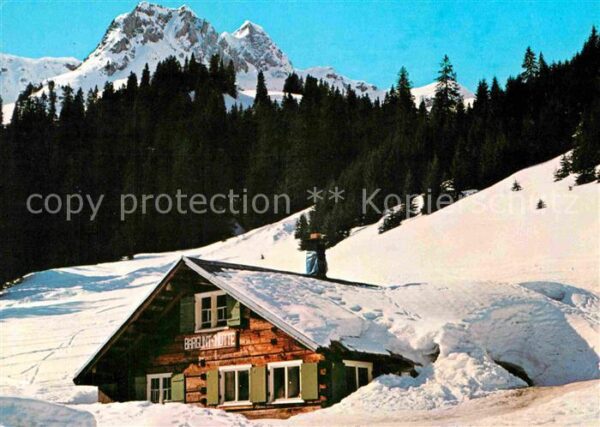 Baergunthuette mit Ölberg und Älpelespitze