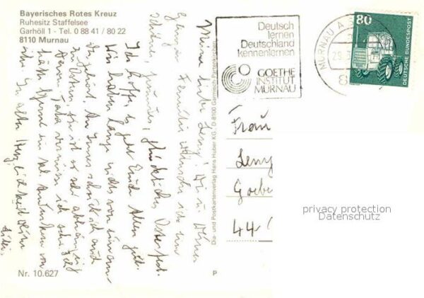 Murnau Staffelsee Bayerisches Rotes Kreuz Ruhesitz Staffe – Bild 2