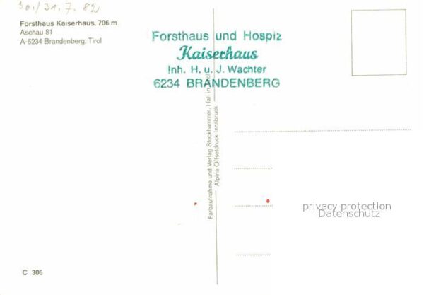 Brandenberg Tirol Forsthaus Kaiserhaus – Bild 2