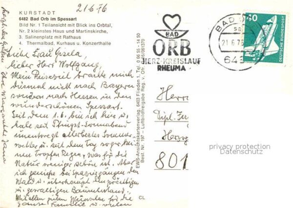 Bad Orb Fliegeraufnahme Martinskirche Salinenpl – Bild 2
