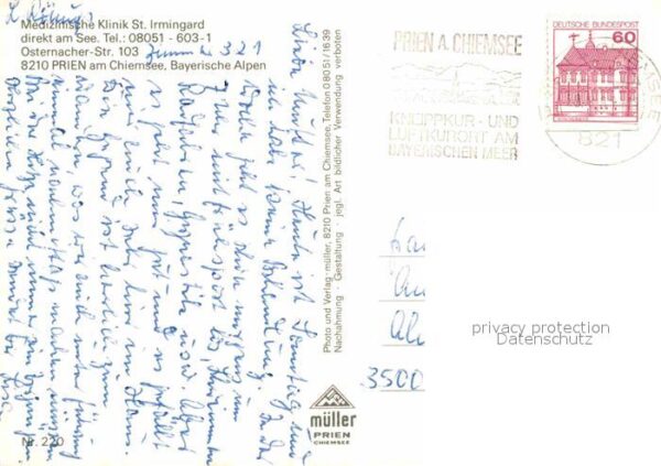 Prien Chiemsee Med Klinik St Irmingard Hochfelln Hochg – Bild 2