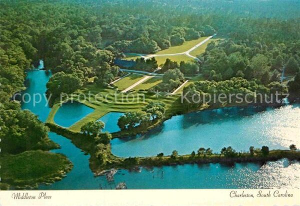 Charleston South Carolina Middleton Place Fliegeraufnahme