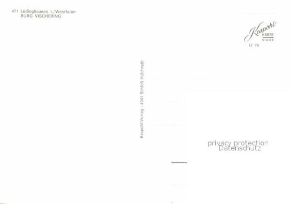Luedinghausen Burg Vischering Fliegeraufnahme – Bild 2
