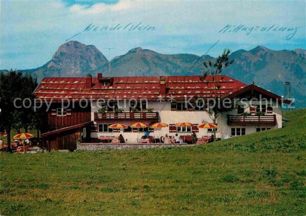 Bayrischzell Berggasthof Oberes Sudelfeld Wendelstei