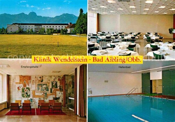 Bad Aibling Klinik Wendelstein Empfangshalle Speise