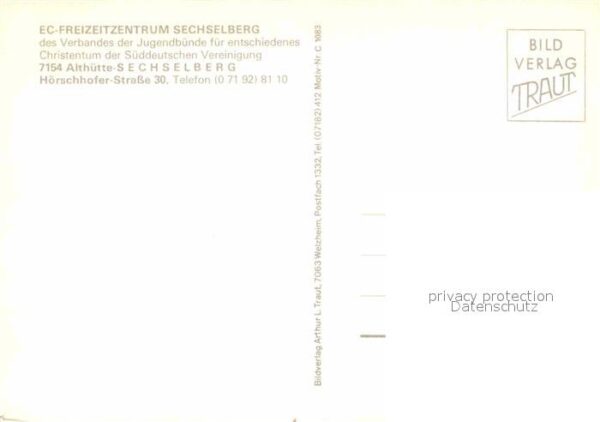 Sechselberg EC Freizeitzentrum – Bild 2