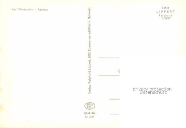 Bad Windsheim Rathaus – Bild 2