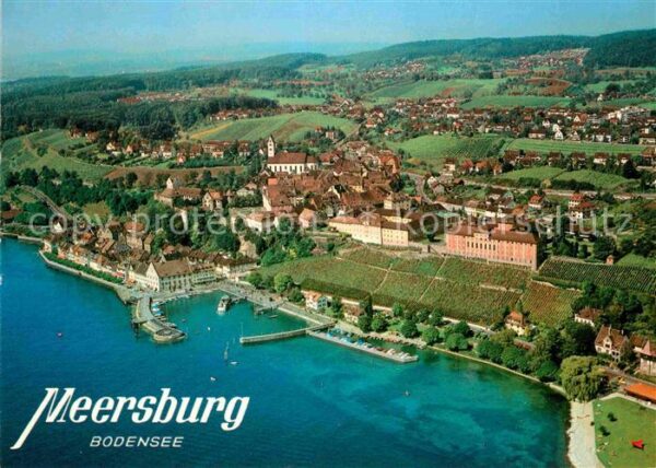Meersburg Bodensee Fliegeraufnahme