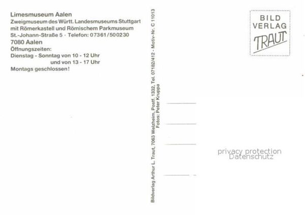 Aalen Limesmuseum Details – Bild 2