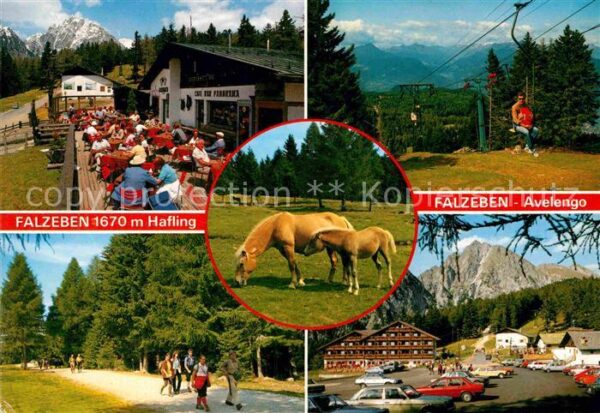 Falzeben Hafling Restaurant Avelengo Sessellift