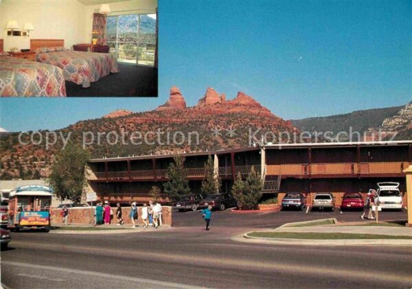 Sedona Canyon Portal Motel Zimmer