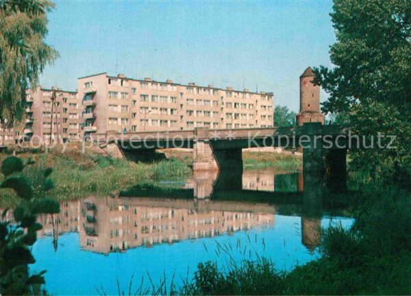 Gryfice Nad Rega w glebi gotycka Baszta Prochow