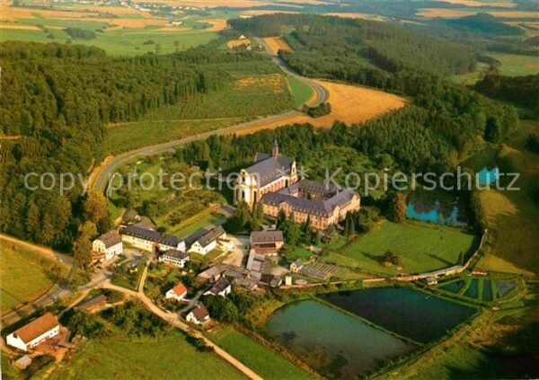 Eifel Region Abtei Himmerod Fliegeraufnahme