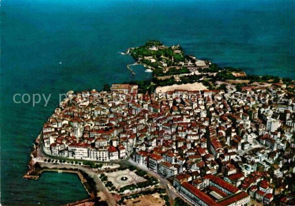 Korfu Corfu Fliegeraufnahme
