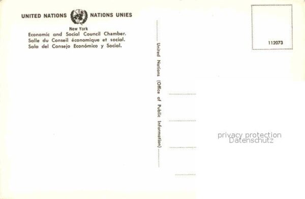 New York City United Nations Economic and Social Coun – Bild 2
