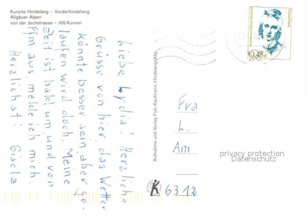 Hindelang mit Vorderhindelang Allgäuer Alpen Blic – Bild 2
