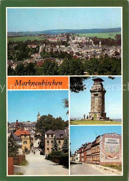 Markneukirchen Panorama Trobitzschen Aussichtsturm Bie