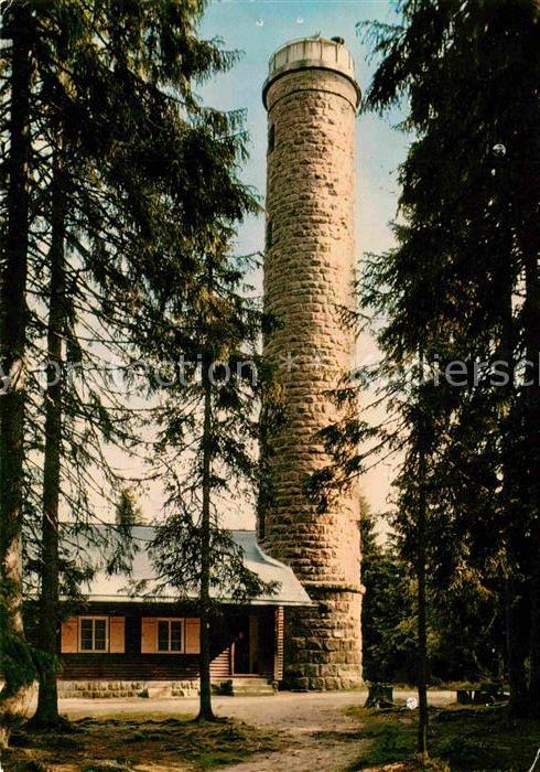 Triberg Schwarzwald Stöcklewaldturm mit Rasthaus