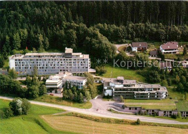 Waldkirch Breisgau Herz und Kreislaufklinik Fliegeraufnahm