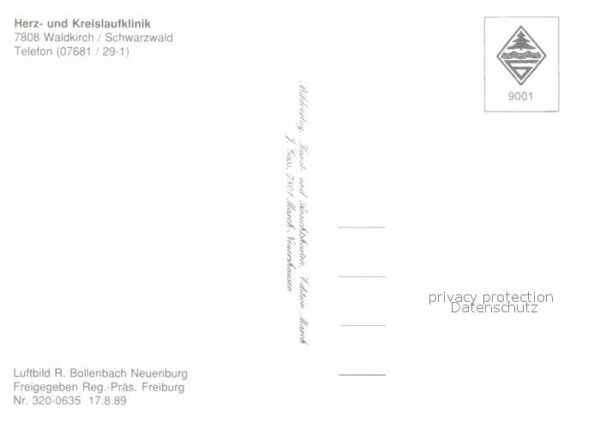 Waldkirch Breisgau Herz und Kreislaufklinik Fliegeraufnahm – Bild 2