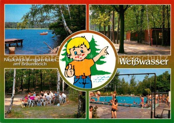 Weisswasser Oberlausitz Kindererholungszentrum Am Braunsteich m