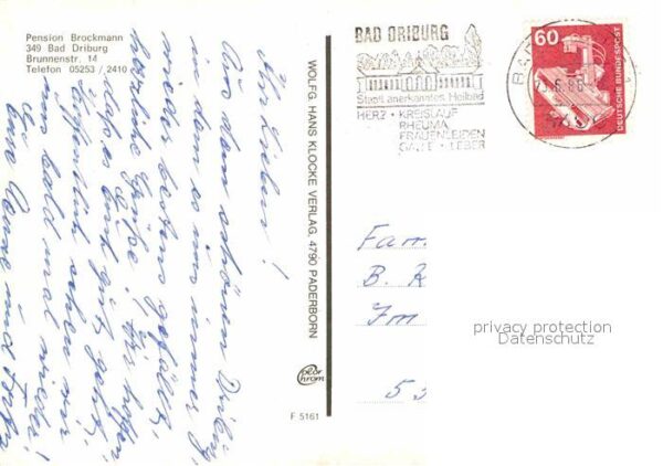 Bad Driburg Pension Brockann Speisesaal Gaststube – Bild 2
