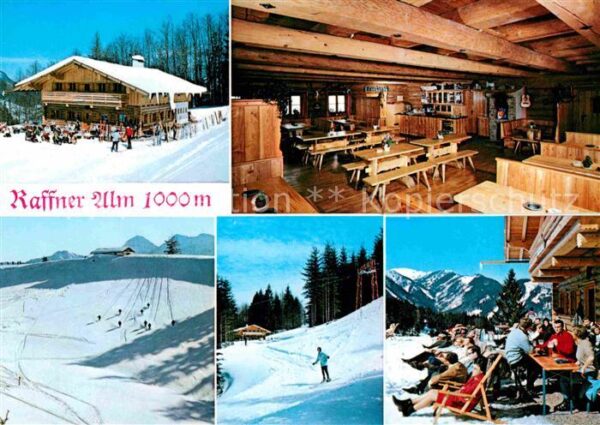 Ruhpolding Raffner Alm Gastraum Skilifte Terrasse