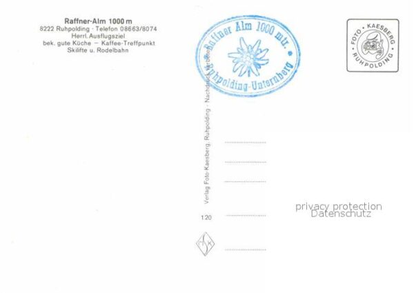 Ruhpolding Raffner Alm Gastraum Skilifte Terrasse – Bild 2