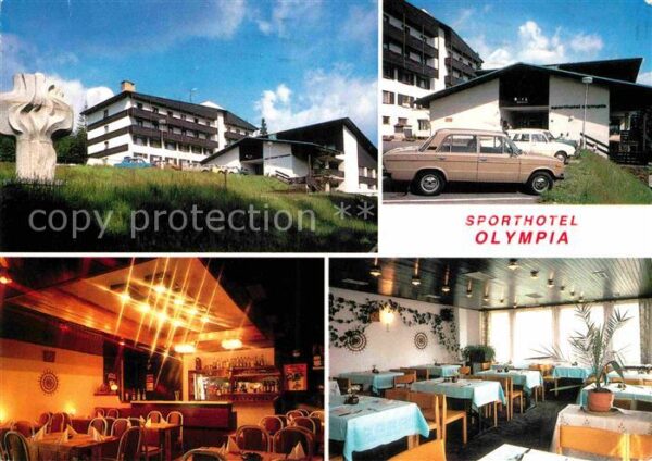 Churanov Sporthotel Olympia Gastraum Speisesaal