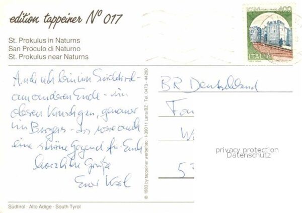 Naturns St Prokulus Fliegeraufnahme – Bild 2