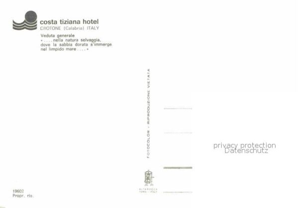 Crotone Costa Tiziana Hotel – Bild 2