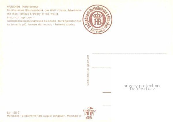 Muenchen Hofbräuhaus – Bild 2