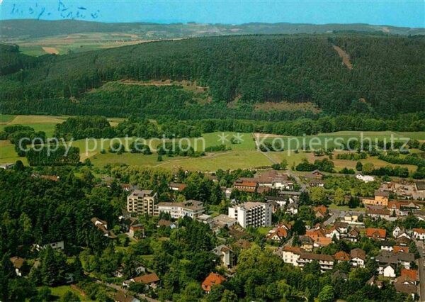 Bad Koenig Odenwald Fliegeraufnahme Odenwald Kurklinik