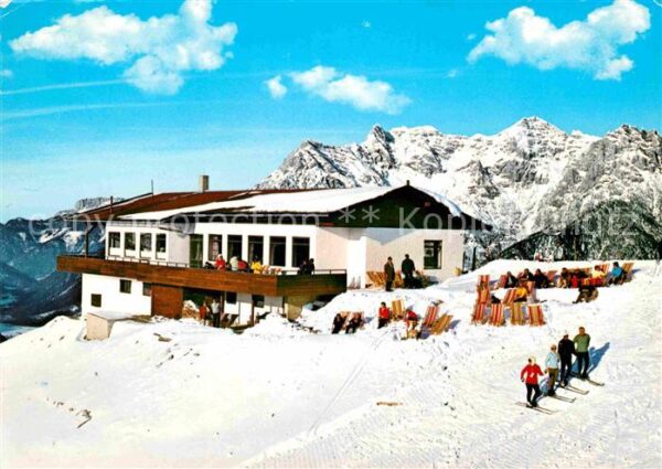 St Jakob Pillersee Alpengasthof Buchensteinwand mit Lofere