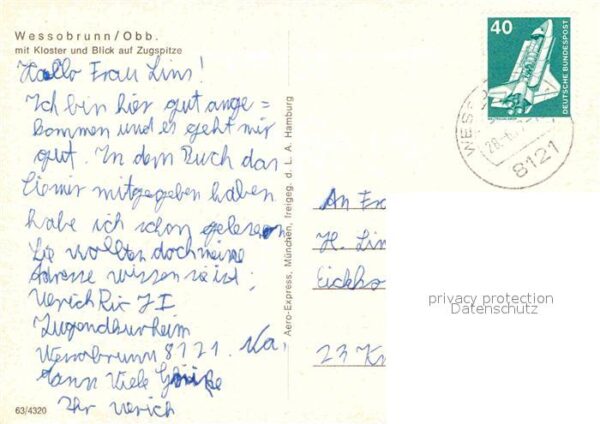 Wessobrunn Fliegeraufnahme mit Kloster und Zugspit – Bild 2