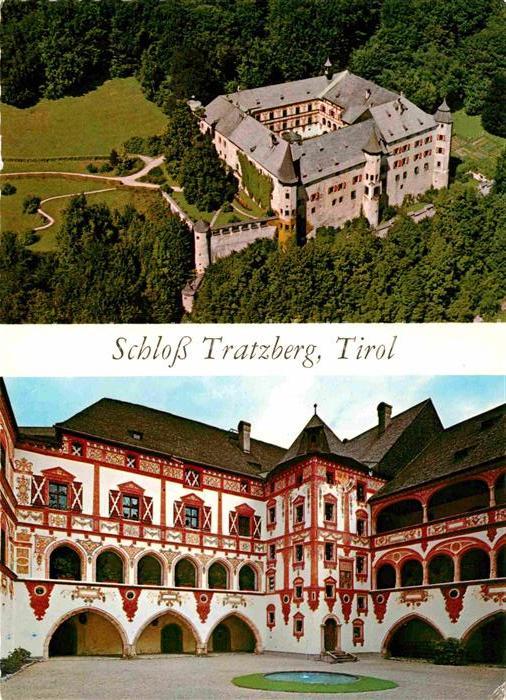 Jenbach Tirol Fliegeraufnahme Schloss Tratzberg Innen