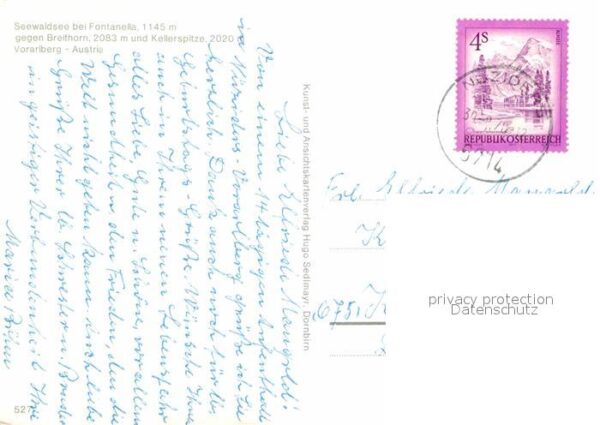 Fontanella Seewaldsee Gasthaus Seewald – Bild 2