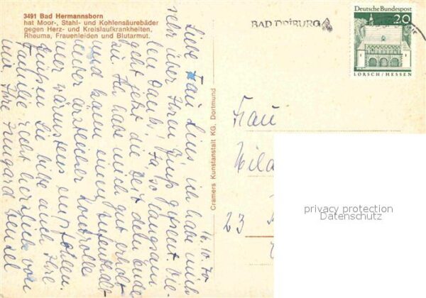 Bad Hermannsborn Kuranlagen Details – Bild 2