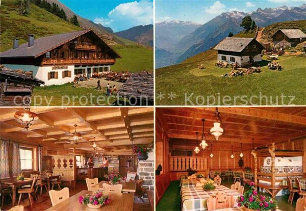 Schenna Meran Stafell Hütte Hirzer Gebiet Gasträume