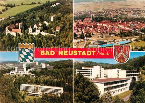Bad Neustadt Fliegeraufnahme Rhön-Klinik