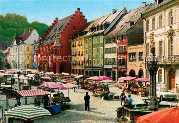 Freiburg Breisgau Münsterplatz